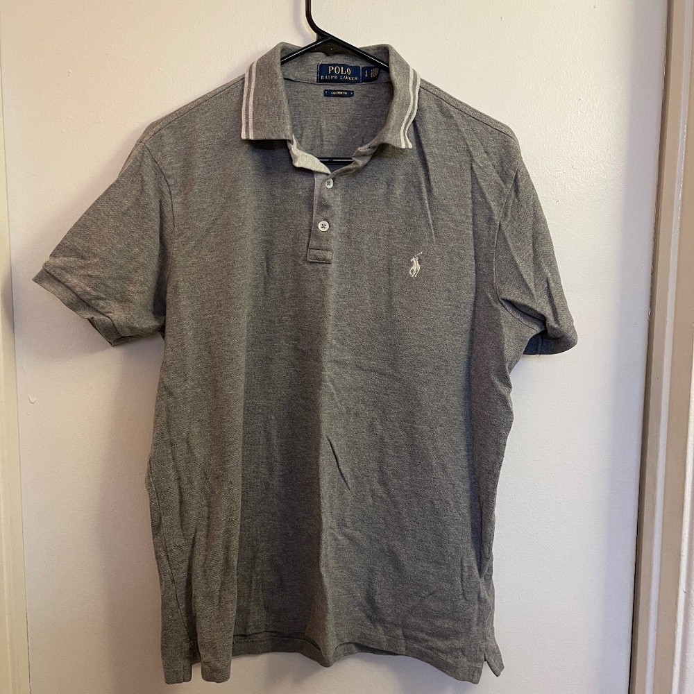Ralph Lauren Custom Fit Polo | Large